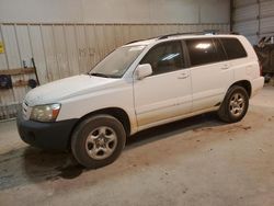 Salvage cars for sale from Copart Abilene, TX: 2004 Toyota Highlander Base