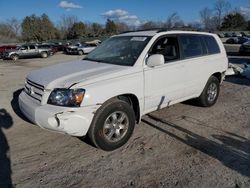 Salvage cars for sale at Madisonville, TN auction: 2004 Toyota Highlander Base