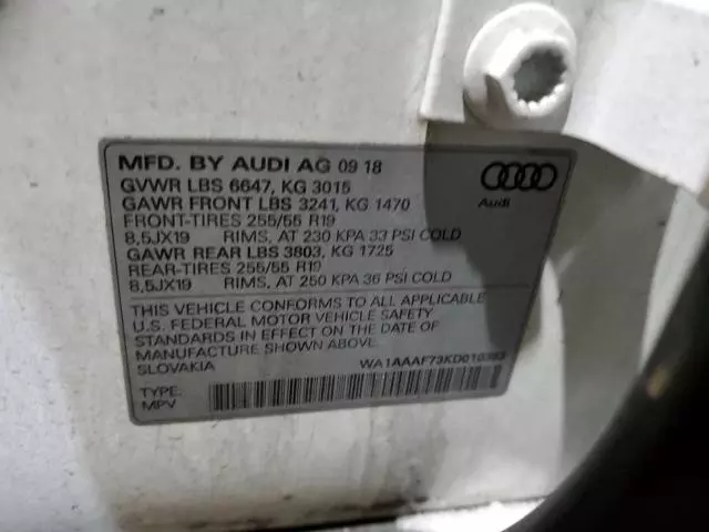 2019 Audi Q7 Premium