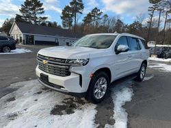 Chevrolet salvage cars for sale: 2021 Chevrolet Tahoe K1500 Premier