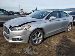 Salvage cars for sale at Woodhaven, MI auction: 2014 Ford Fusion SE