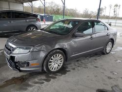 Salvage cars for sale at Cartersville, GA auction: 2012 Ford Fusion Hybrid