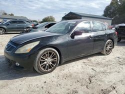 Salvage cars for sale at Midway, FL auction: 2010 Infiniti G37 Base