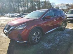 Salvage cars for sale from Copart North Billerica, MA: 2022 Nissan Murano SV