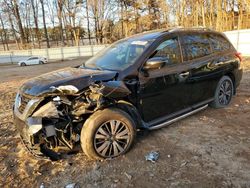 Salvage cars for sale at Austell, GA auction: 2017 Nissan Pathfinder S