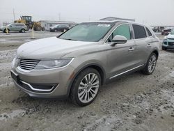 Lincoln salvage cars for sale: 2017 Lincoln MKX Reserve