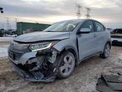 Salvage cars for sale at Elgin, IL auction: 2021 Honda HR-V LX