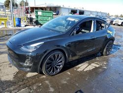 Salvage cars for sale from Copart Denver, CO: 2023 Tesla Model Y