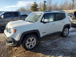 Salvage cars for sale at Davison, MI auction: 2015 Jeep Renegade Limited