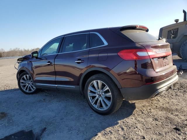 2018 Lincoln MKX Reserve