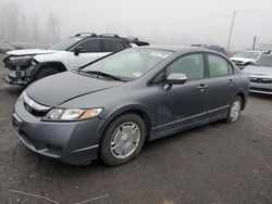 Honda Civic Vehiculos salvage en venta: 2009 Honda Civic Hybrid