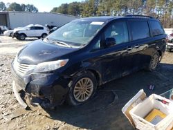 Salvage cars for sale at Seaford, DE auction: 2015 Toyota Sienna XLE