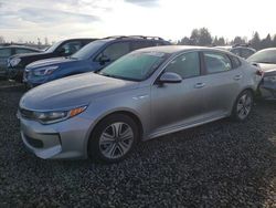 Salvage cars for sale at auction: 2017 KIA Optima Hybrid