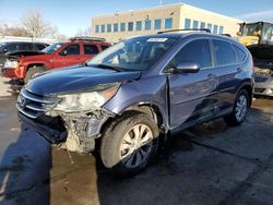 Salvage Cars with No Bids Yet For Sale at auction: 2013 Honda CR-V EXL