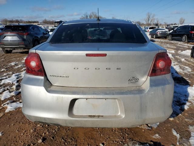 2012 Dodge Avenger SE