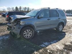 Salvage cars for sale from Copart Finksburg, MD: 2006 Honda CR-V EX