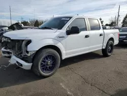 Salvage trucks for sale at Denver, CO auction: 2016 Ford F150 Supercrew