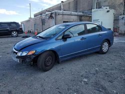 Salvage cars for sale at Fredericksburg, VA auction: 2006 Honda Civic DX