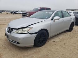 Salvage cars for sale at San Antonio, TX auction: 2007 Lexus ES 350