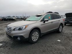 Salvage cars for sale from Copart Eugene, OR: 2017 Subaru Outback 2.5I Premium