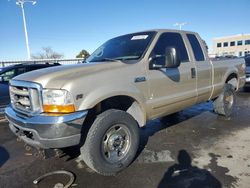 Salvage cars for sale at Littleton, CO auction: 2001 Ford F250 Super Duty