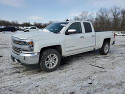 Salvage cars for sale at Ellwood City, PA auction: 2018 Chevrolet Silverado K1500 LTZ