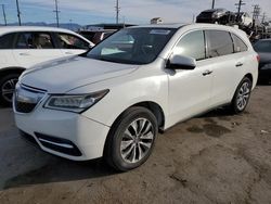 Acura salvage cars for sale: 2016 Acura MDX Technology