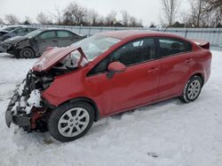 Salvage cars for sale at London, ON auction: 2013 KIA Rio LX