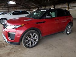 Vehiculos salvage en venta de Copart Phoenix, AZ: 2018 Land Rover Range Rover Evoque Autobiography