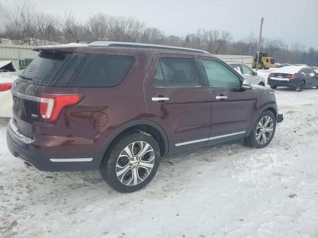 2018 Ford Explorer Platinum