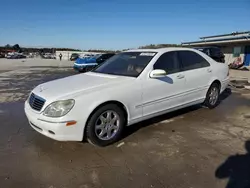 Salvage cars for sale from Copart Cleveland: 2001 Mercedes-Benz S 430