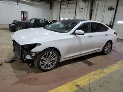 Salvage cars for sale at Marlboro, NY auction: 2018 Genesis G80 Base