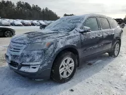 Chevrolet salvage cars for sale: 2013 Chevrolet Traverse LT