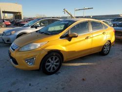 Salvage cars for sale at Kansas City, KS auction: 2012 Ford Fiesta SEL