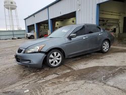 Salvage cars for sale at Chicago Heights, IL auction: 2008 Honda Accord EXL