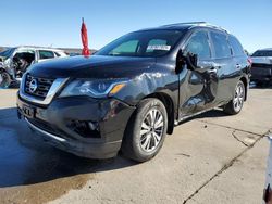 Salvage cars for sale at Grand Prairie, TX auction: 2020 Nissan Pathfinder SL