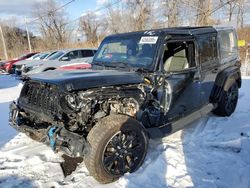 Salvage cars for sale at Marlboro, NY auction: 2024 Jeep Wrangler High Altitude 4XE