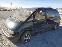 Salvage cars for sale at Mentone, CA auction: 1996 Toyota Previa LE