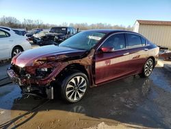 Salvage cars for sale at Louisville, KY auction: 2015 Honda Accord Touring Hybrid