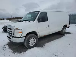 Salvage cars for sale at Ottawa, ON auction: 2013 Ford Econoline E250 Van