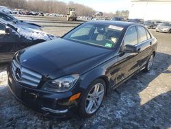 Mercedes-Benz salvage cars for sale: 2012 Mercedes-Benz C 300 4matic