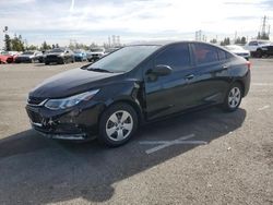 Salvage cars for sale at Rancho Cucamonga, CA auction: 2017 Chevrolet Cruze LS