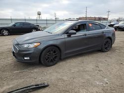 Salvage cars for sale from Copart Chicago Heights, IL: 2019 Ford Fusion SE