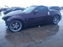 Salvage cars for sale at Grand Prairie, TX auction: 2006 Nissan 350Z Roadster