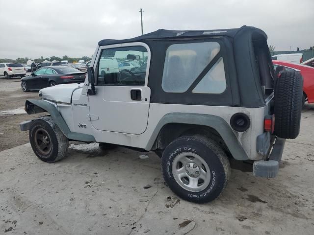 2002 Jeep Wrangler / TJ X