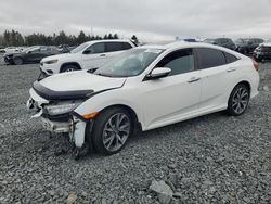 Honda salvage cars for sale: 2019 Honda Civic Touring