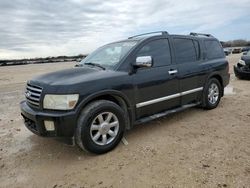 Salvage cars for sale at San Antonio, TX auction: 2007 Infiniti QX56