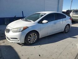 KIA salvage cars for sale: 2015 KIA Forte LX