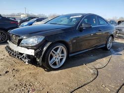 Salvage cars for sale from Copart Louisville, KY: 2012 Mercedes-Benz C 250