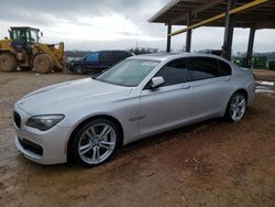 Salvage cars for sale at Tanner, AL auction: 2012 BMW 740 LI